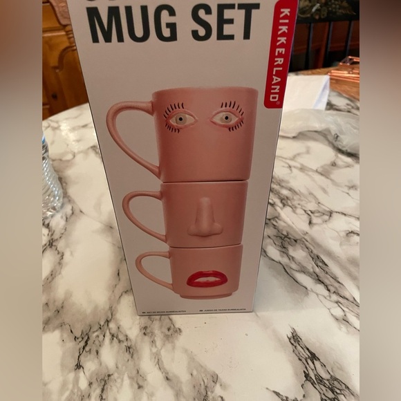 Set of three coffee/soup mugs - Picture 3 of 8